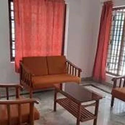 2BHK A/C Furnished Independent House Near Kaloor JLN Stadium in Kaloor