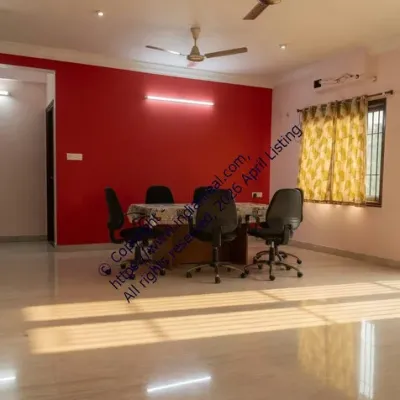 Fully Furnished 3BHK Apartment For Rent at Rajiv Gandhi Salai, Siruseri, Kazhipattur, Chennai in Siruseri