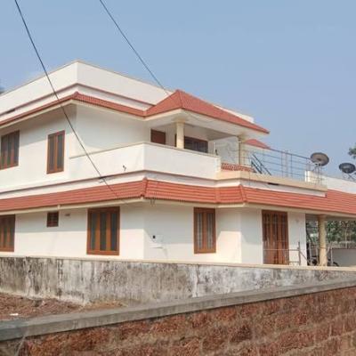 Double storey house on 6.94 cents of land at Vallathol Padi  near Suburban Club junction - Vazhakkala for sale in Vazhakkala